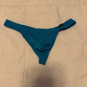 Men's Blue Thong